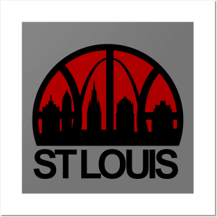 St. Louis Skyline Posters and Art